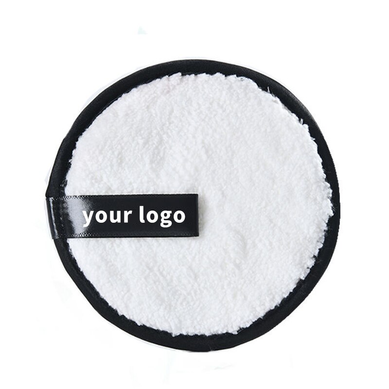 Private Label Washable Facial Pads Reusable Makeup Removal Abschmink Coton Pad Vegan Demaquillant Cloth Microfibre Eye Pad