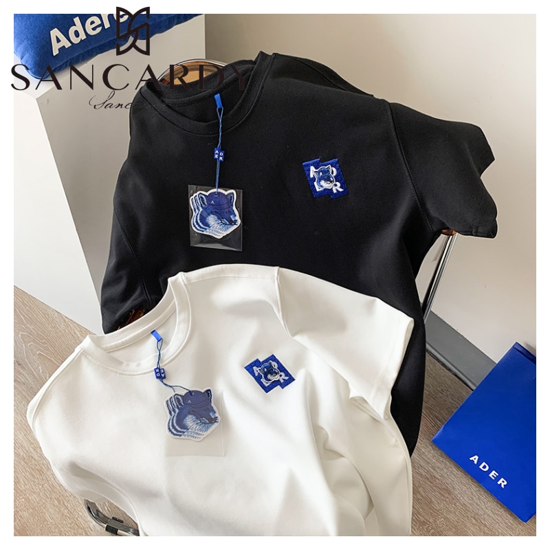 ADER ERROR Cotton Short-sleeved T-shirt for Male and Female Students Korean Version Loose Fashion Summer Couples New Style