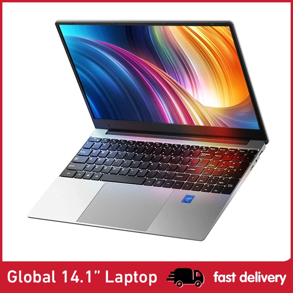 14 Inch Laptop RAM 6GB ROM 128G 256G 1TB M.2 SSD Windows 10 Cheap Student Computer Intel J4105 WiFi Bluetooth HDMI Win10 Pro PC