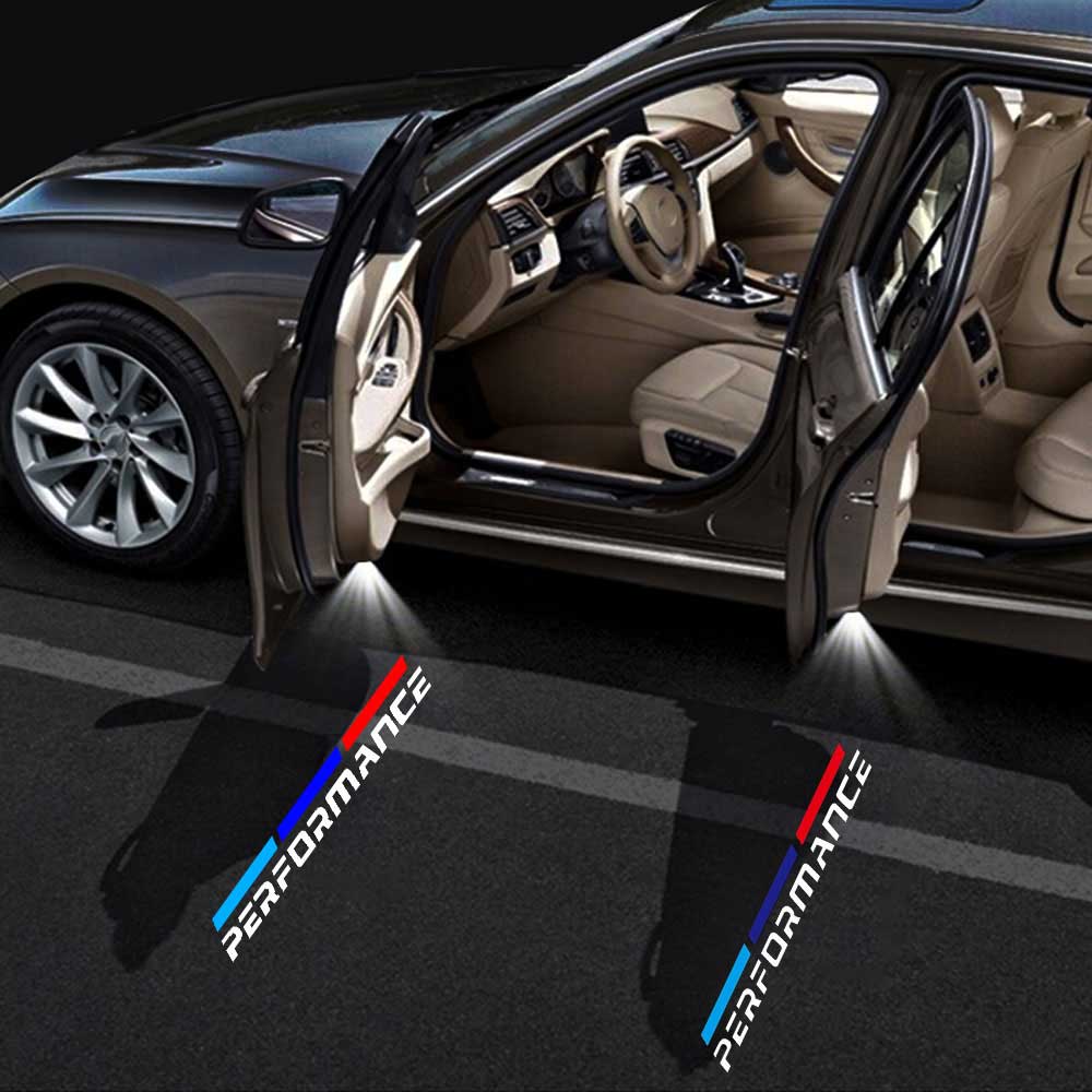 2X Car Led Door Welcome Lights Logo Projector For BMW E90 E92 M3 E60 E61 E65 F01 F02 F10 F30 F48 G30 G38 X1 X2 X3 X4 X5 X6 X7 M