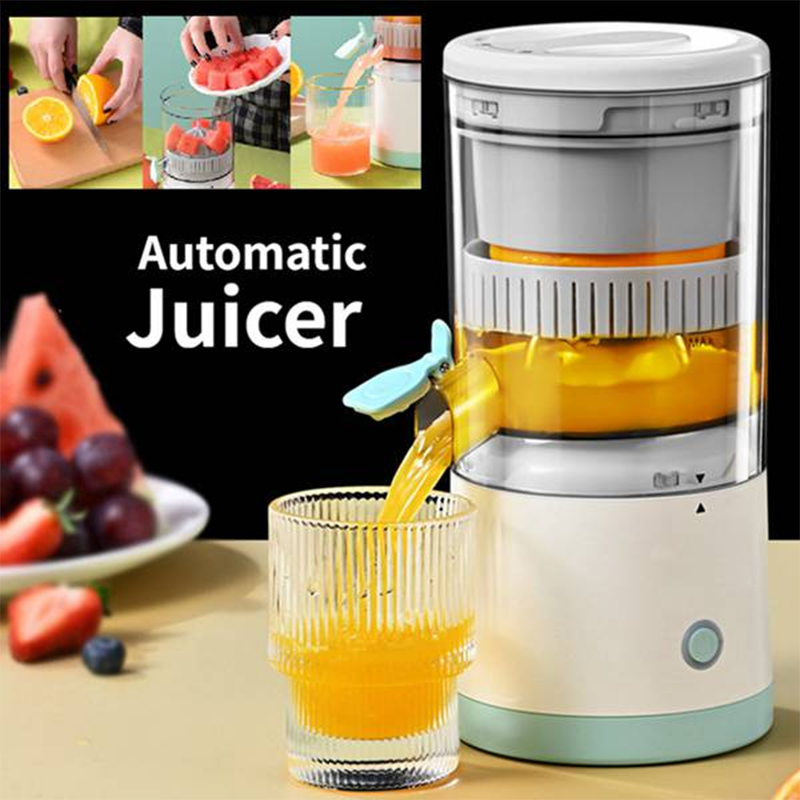 Portable Electric Juicer Lemon Press Machine Orange Squeezer Automatic Fresh Juice Blender with USB Charging